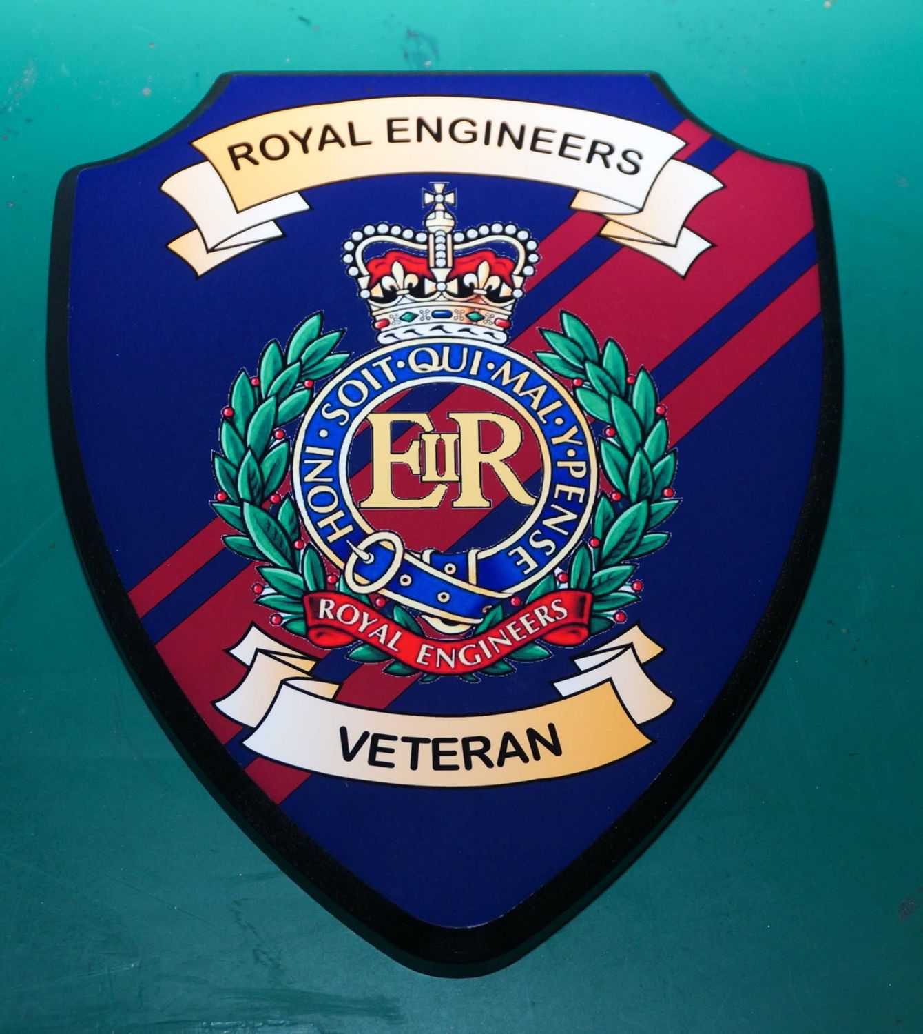 Royal Engineers Veteran Plaque